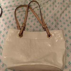 White Michael Kors bag